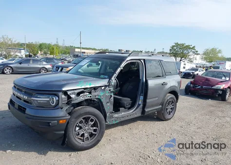 2024 Ford Bronco Sport Big Bend из США, поврежденный, VIN 3FMCR9B65RRE17521